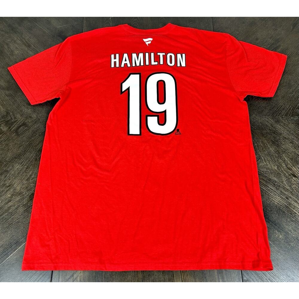 Brand New Fanatics NHL Carolina Hurricanes Men's XL Dougie Hamilton #19 NWT - Picture 8 of 9